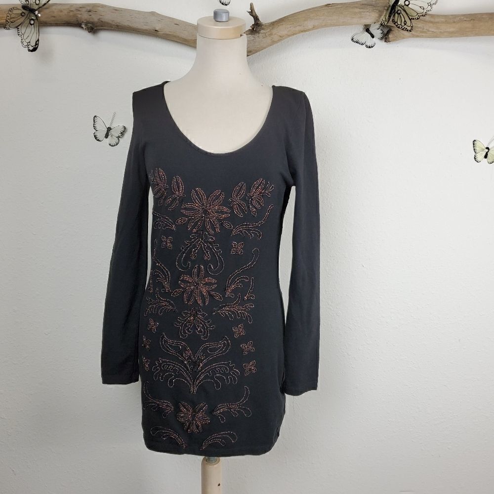 Free people lady in waiting body con dress - Picture 2 of 8